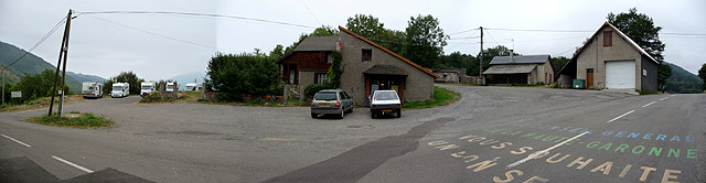 Portet d'Aspet - Passhöhe Panorama
