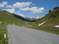 Hochtannenberg - Passh�he Blick Osten