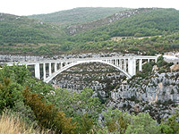 Illoire - Ostrampe unten Pont de l'Artuby