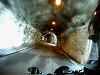 San Oswaldo - Westrampe Mitte Tunnelinneres Helmcam