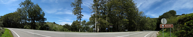 Belate - Passhöhe Panorama