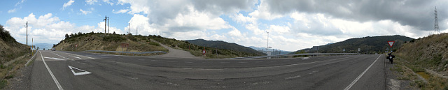 Monrepos - Passhöhe Panorama