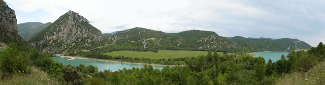La Fueva - Südseite Stausee Panorama
