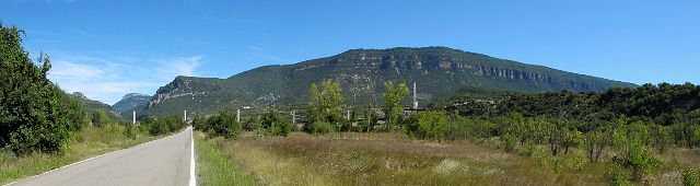 Esca - Südseite Autobahnbau Panorama