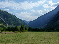 Ornon - Südrampe Blick ins Tal
