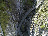 Sottoguda Schlucht - Blick von oben - Digicam