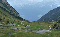 Areches - Südrampe oben Refugio