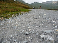 Areches - Passhöhe Belag