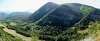 Garcinets - Ostrampe Mitte Pano Landschaft