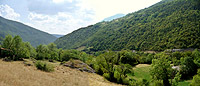 Menée - Südrampe Mitte Pano Landschaft