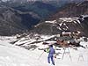 Stilfser - Ski - Skigebiet, Passhöhe rechts