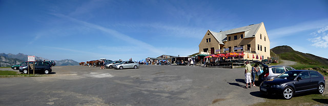 Aubisque - Passhöhe Pano