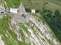 Aubisque - Ostrampe unten Hang Caravane