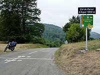 Portet d'Aspet - Passhöhe Blick nach Westen