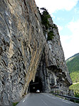 Cayolle - Südrampe unten Tunnel