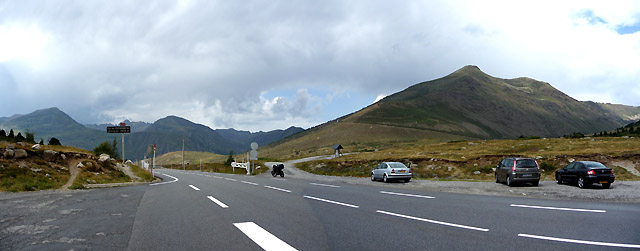 Puymorens - Passhöhe Pano Blick Westen