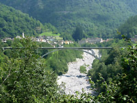 Lukmanier - Südrampe Mitte Brücke