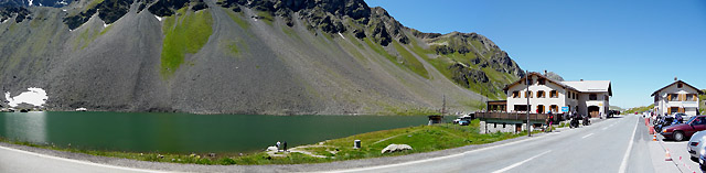 Flüela - Passhöhe Panorama