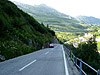 Grimsel - Südrampe Blick südlich von Gletsch