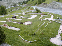 Couillole - Minigolfplatz linke Seite