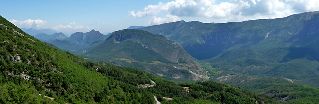 Buis - Südrampe Landschaft Panorama