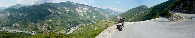 St. Raphaël - Westrampe unten Panorama breit