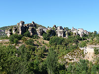 Dourbie-Canyon - Osten Ort Cantobre