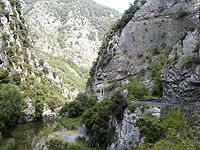 Turini - Südostrampe unten Gorges du Piaon