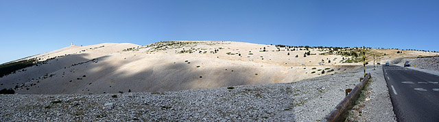 Mont Ventoux - Ostrampe Mitte Pano