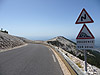 Mont Ventoux - Westrampe oben Schilder