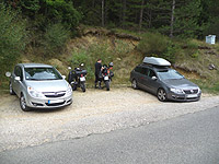 Ayen - Westrampe unten Snackbar Parkplatz