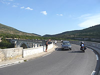Illoire - Osten Pont de l'Artuby Blick auf Brücke