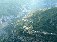 Barris - Westrampe Chalet de la Maline von oben