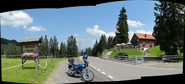 Iberger - Nordrampe oben Restaurant Pano