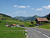 Iberger - Nordrampe unten Landschaft + Straße