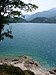 Lago di Ledro - Hochkant vom Rastplatz aus