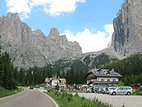 Sella - Südrampe unten Restaurants