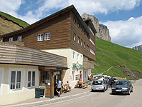 Sella - Passhöhe Hotel