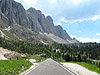 Sella - Nordrampe Mitte Gerade Blick nach oben