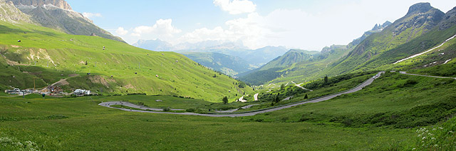 Pordoi - Ostrampe oben Pano