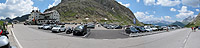 Pordoi - Passhöhe Parkplatz Pano