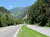 Inntal - Blick zurück Tunnel