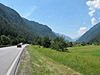 Inntal - Blick vorwärts mit Straße