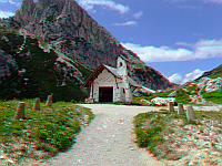 Falzarego - Passhöhe Kapelle WW