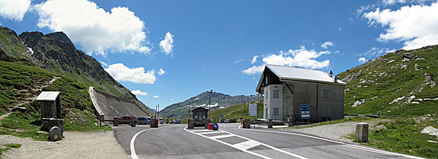 Splügen - Passhöhe Pano 2010