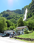 San Bernardino - Südrampe unten Wasserfall