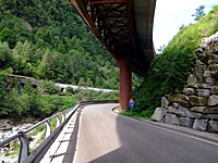Simplon - Ostrampe unten Brücke Varzo