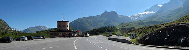 Simplon - Passhöhe Panorama Südseite