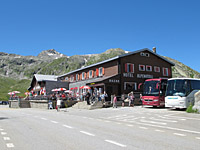 Grimsel - Passhöhe Nordseite Hotel Alpenrösli