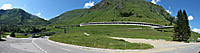 St. Gotthard - Südrampe unten Einfahrt Pano